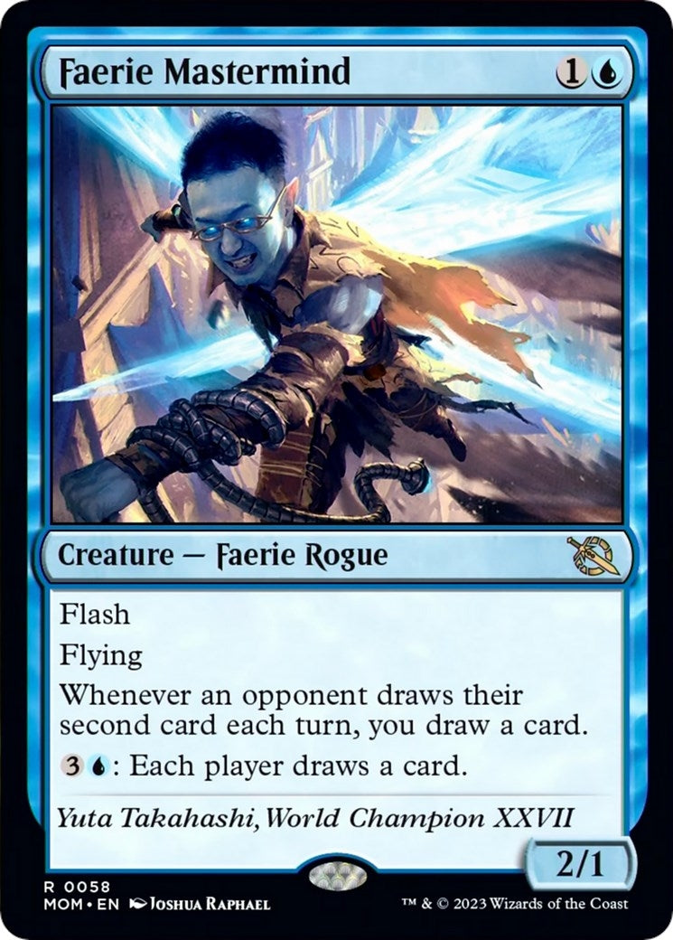 Faerie Mastermind (58) [MOM] - MTG Single