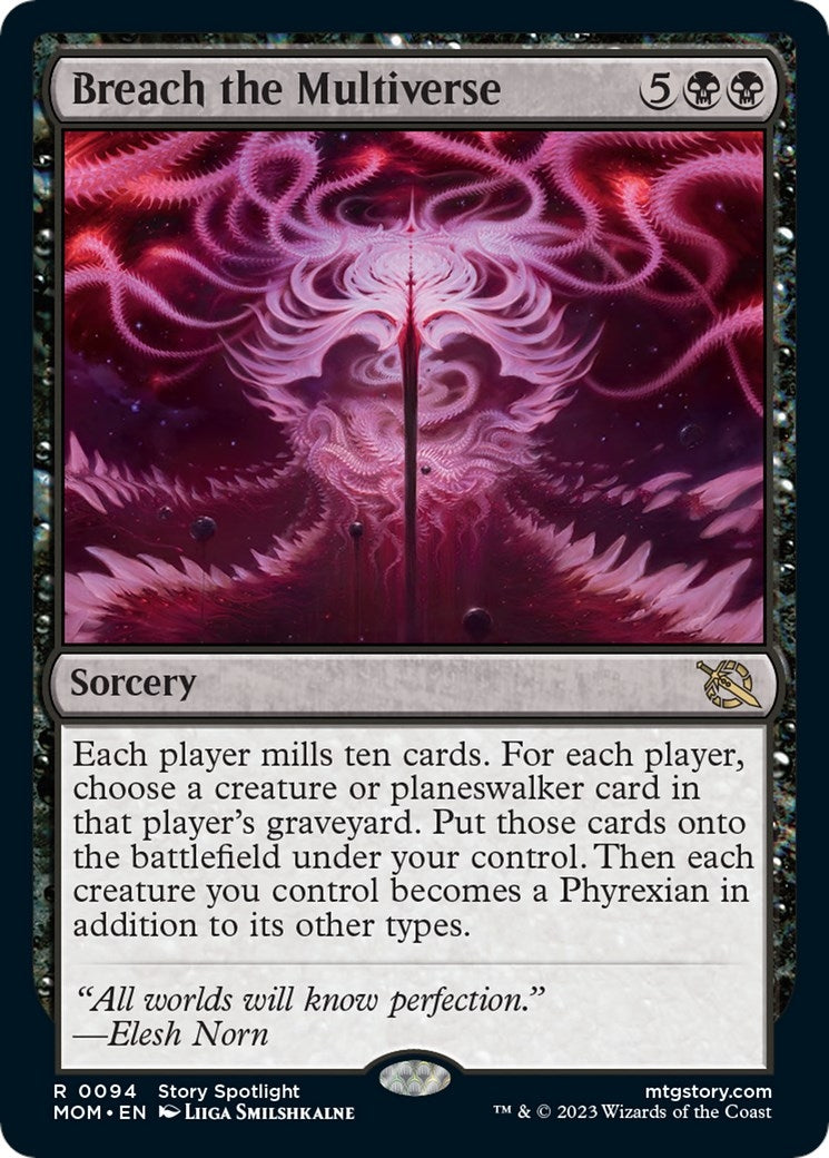 Breach the Multiverse (94) [MOM] - MTG Single