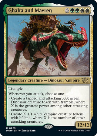 Ghalta and Mavren (225) [MOM] - MTG Single
