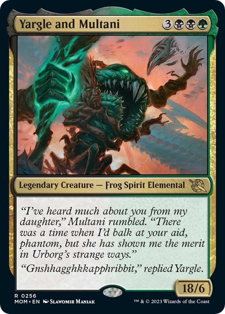 Yargle and Multani (256) [MOM] - MTG Single