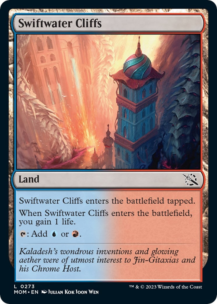 Swiftwater Cliffs (273) [MOM] - MTG Single