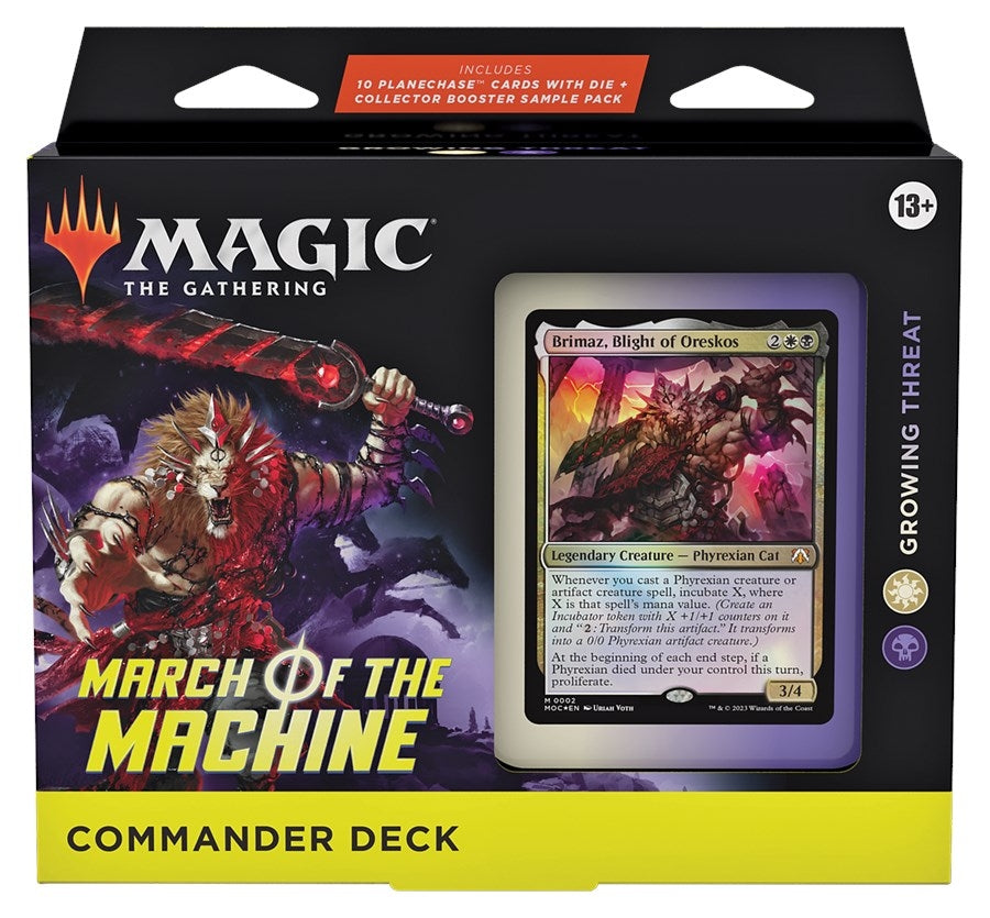 March of the Machine Commander Deck - Growing Threat [MOC] - MTG Sealed