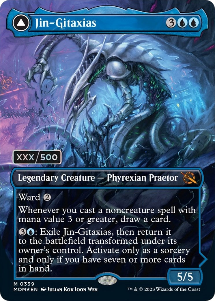 Jin-Gitaxias (Serial Numbered) (339) [MOM] - MTG Single