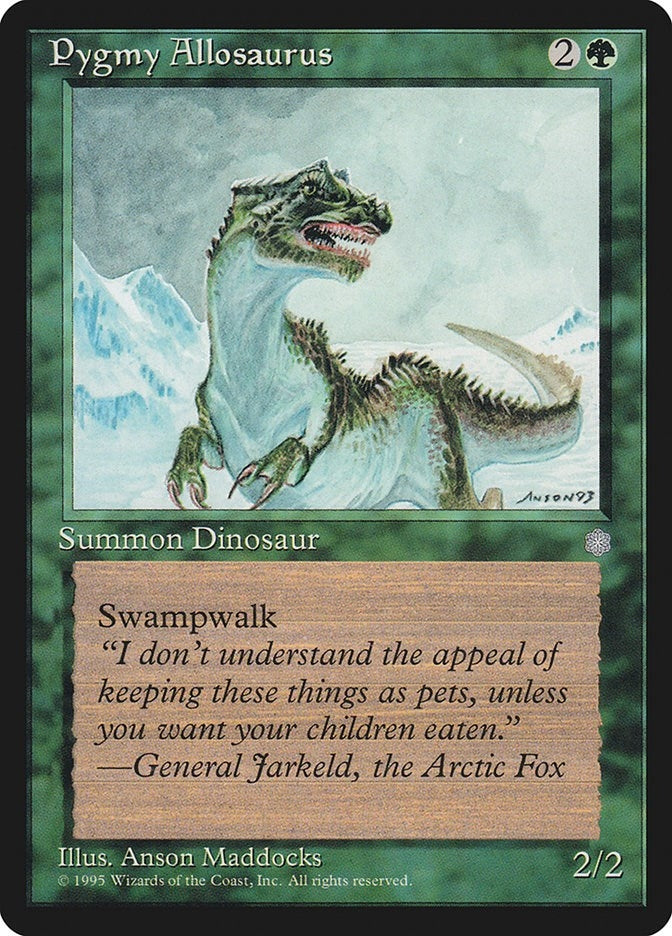 Pygmy Allosaurus [ICE] - MTG Single