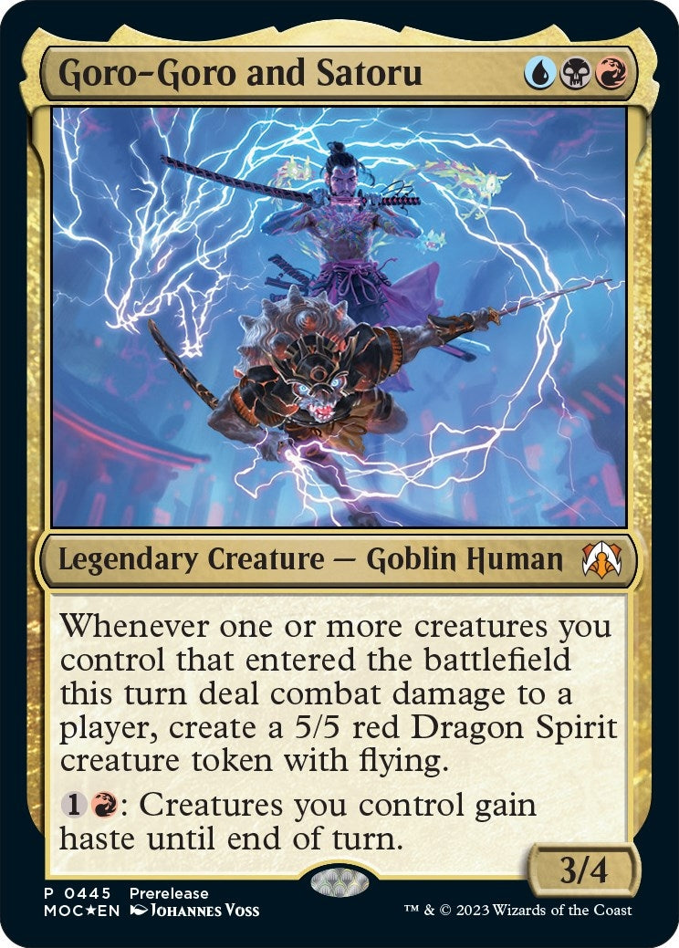 Goro-Goro and Satoru (445) [PRE] - MTG Single