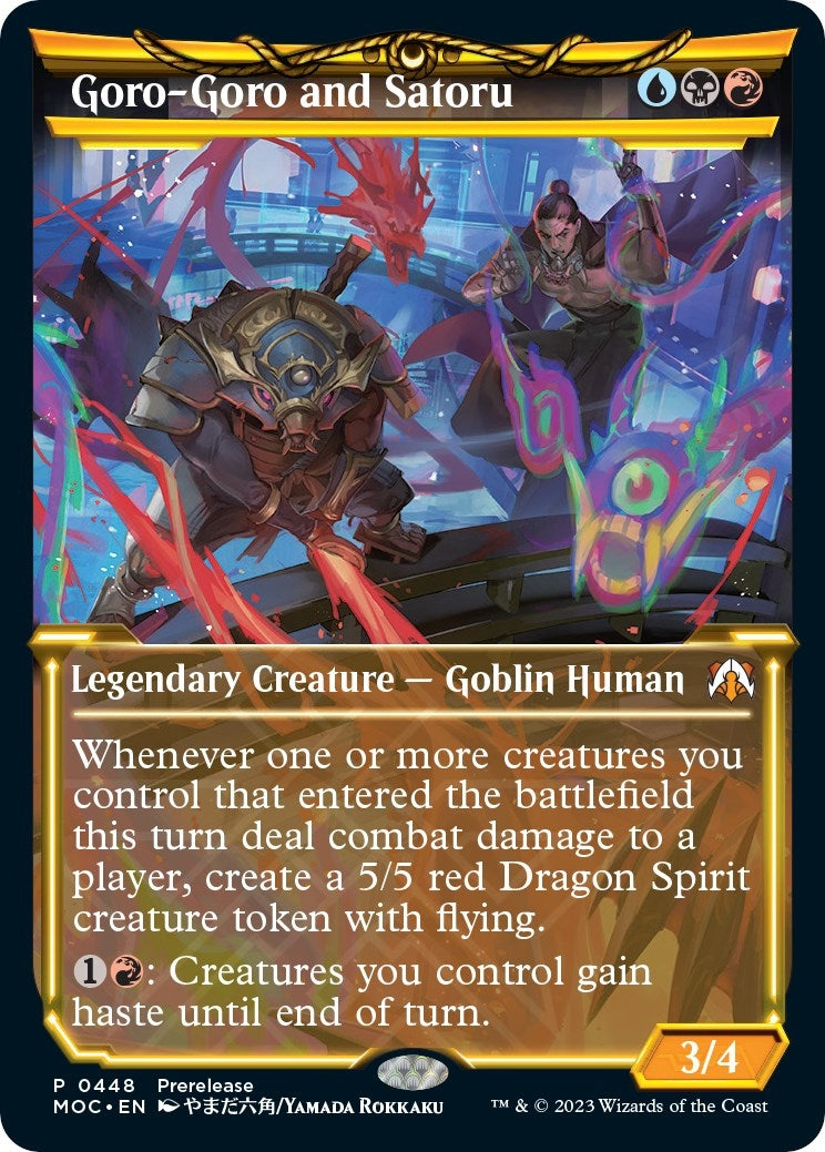 Goro-Goro and Satoru (Showcase) (448) [PRE] - MTG Single