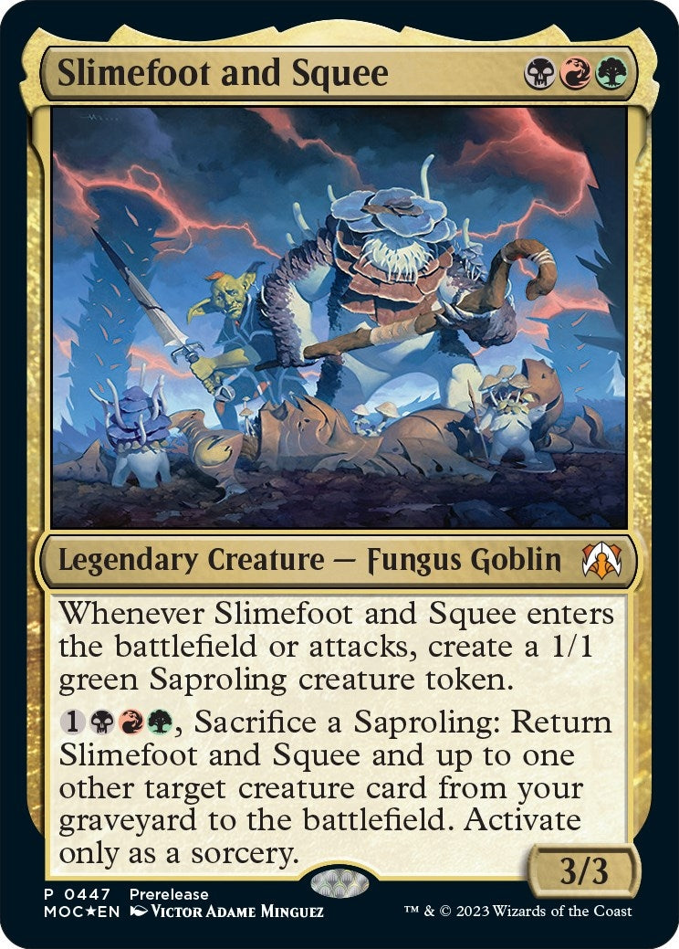 Slimefoot and Squee (447) [PRE] - MTG Single