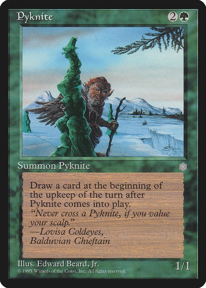 Pyknite [ICE] - MTG Single