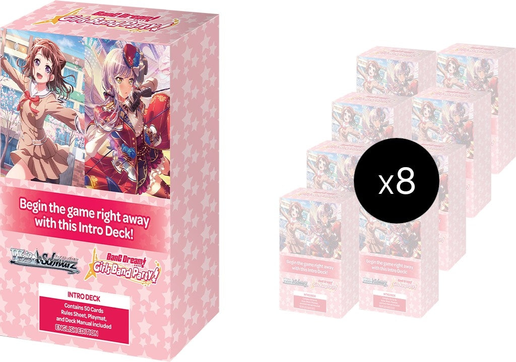 BanG Dream! Girls Band Party! 5th Anniversary Trial Deck + Display [BD/W95] - Weiss Schwarz Sealed