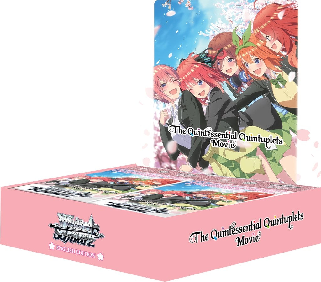 The Quintessential Quintuplets Movie Booster Box - Weiss Schwarz Sealed