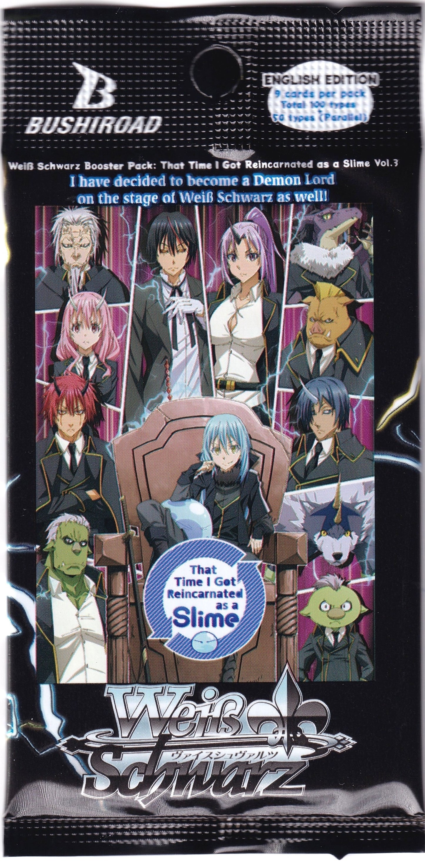 That Time I Got Reincarnated as a Slime Vol.3 Booster Pack - Weiss Schwarz Sealed