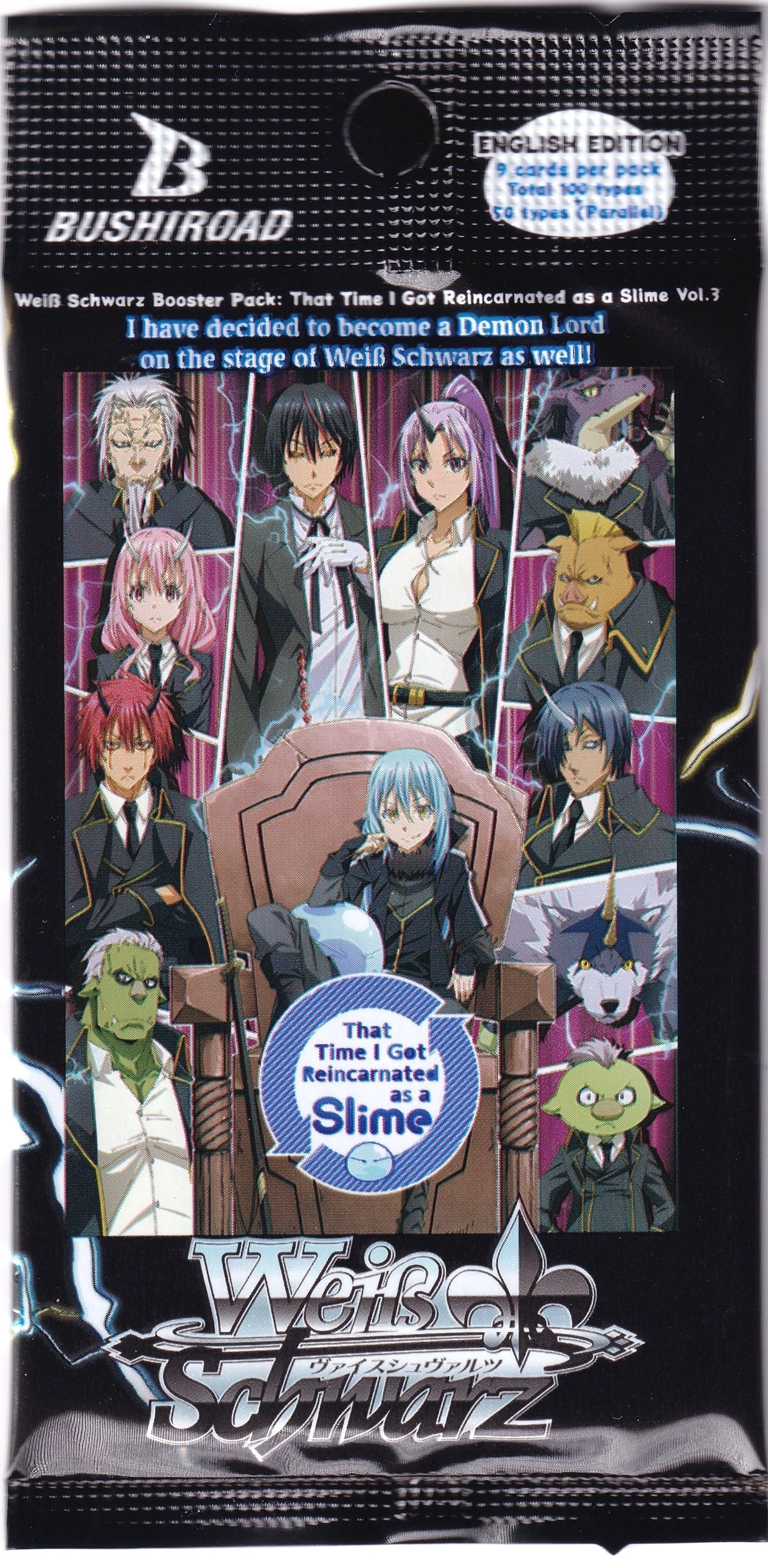 That Time I Got Reincarnated as a Slime Vol.3 Booster Pack - Weiss Schwarz Sealed