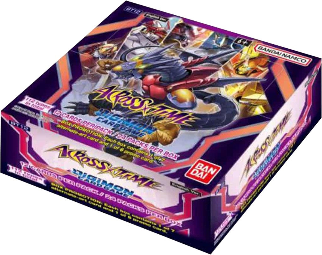 Across Time Booster Box [BT12] - Digimon Card Game Sealed