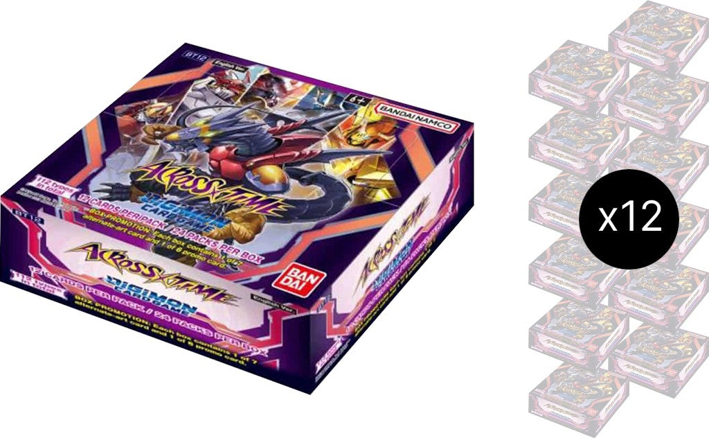 Across Time Booster Box Case [BT12] - Digimon Card Game Sealed