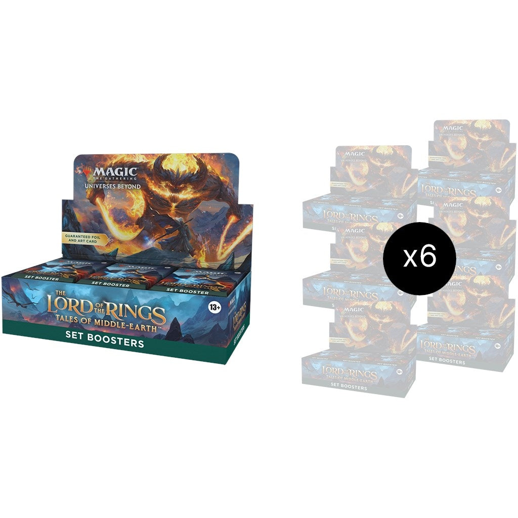 Universes Beyond: The Lord of the Rings: Tales of Middle-earth - Set Booster Box Case [LTR] - MTG Sealed
