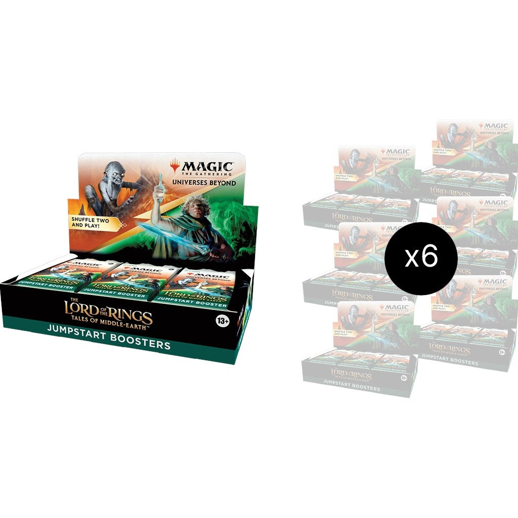 Universes Beyond: The Lord of the Rings: Tales of Middle-earth - Jumpstart Booster Box Case [LTR] - MTG Sealed