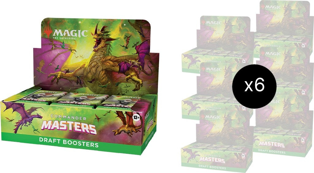 Commander Masters - Draft Booster Box Case [CMM] - MTG Sealed