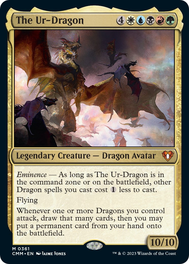The Ur-Dragon (361) [CMM] - MTG Single