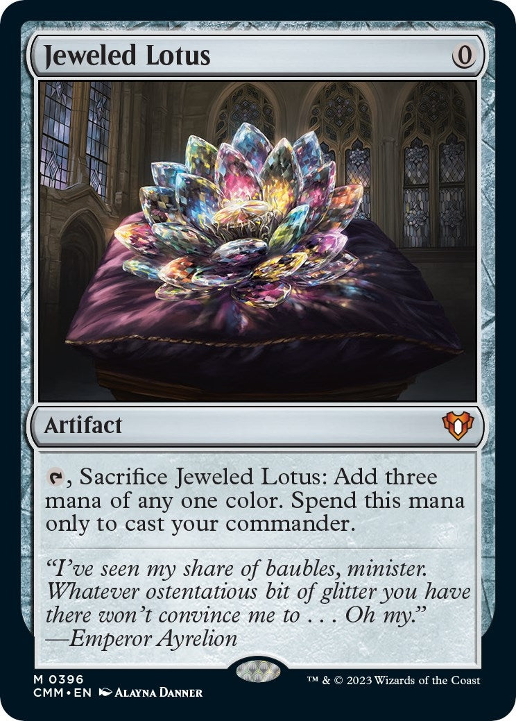Jeweled Lotus (396) [CMM] - MTG Single