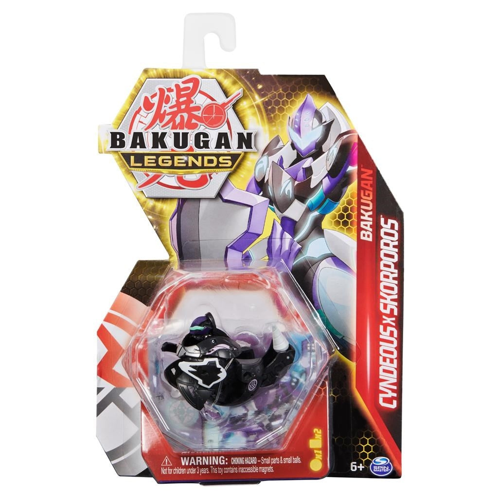 Core Bakugan Single Pack - Darkus/Haos Cyndeous x Skorporos [LED] - Bakugan TCG Sealed