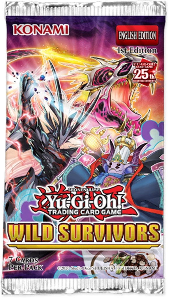 Wild Survivors Booster Pack [1st Edition] (WISU) - YuGiOh Sealed