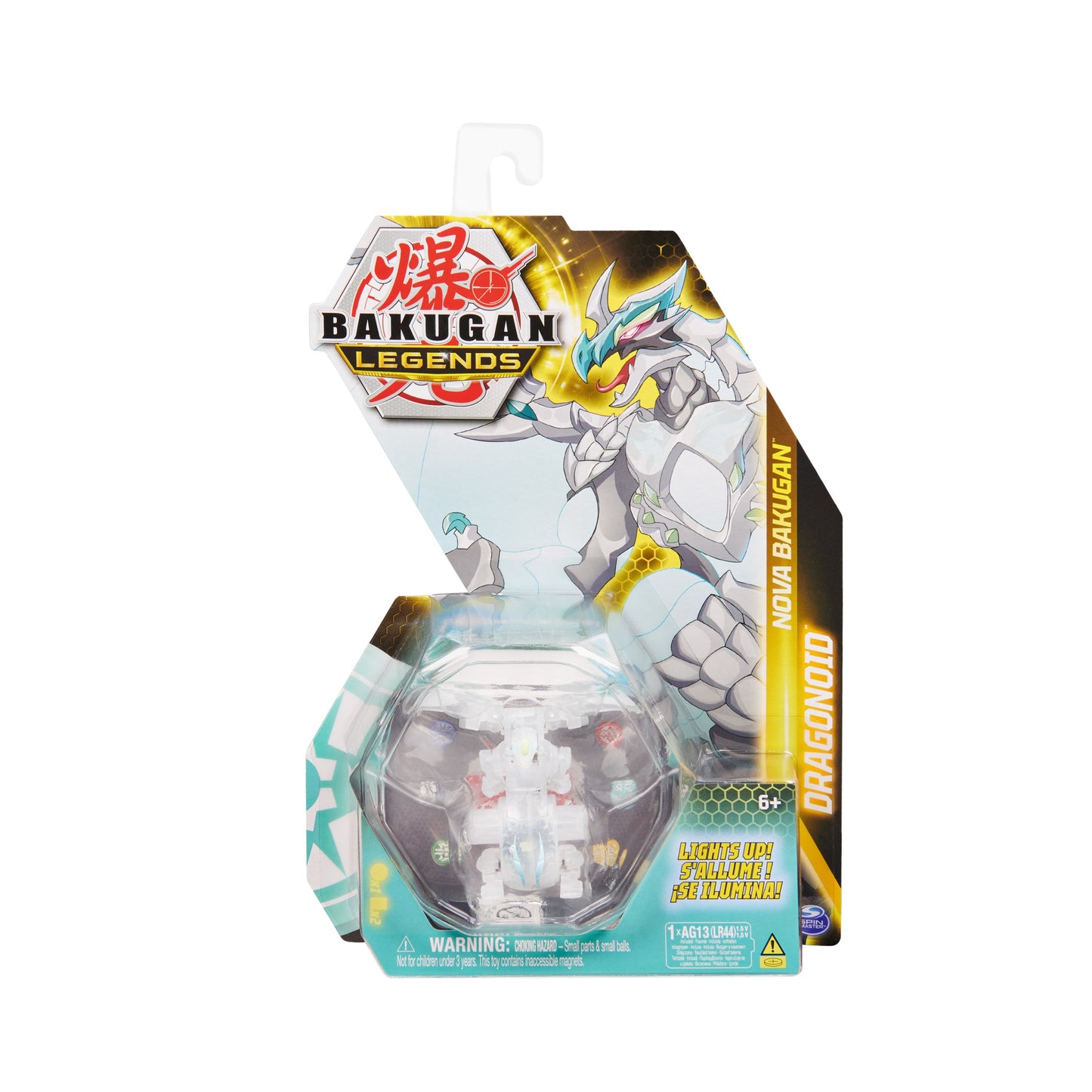 Nova Bakugan Single Pack - Haos Nova Dragonoid [LED] - Bakugan TCG Sealed