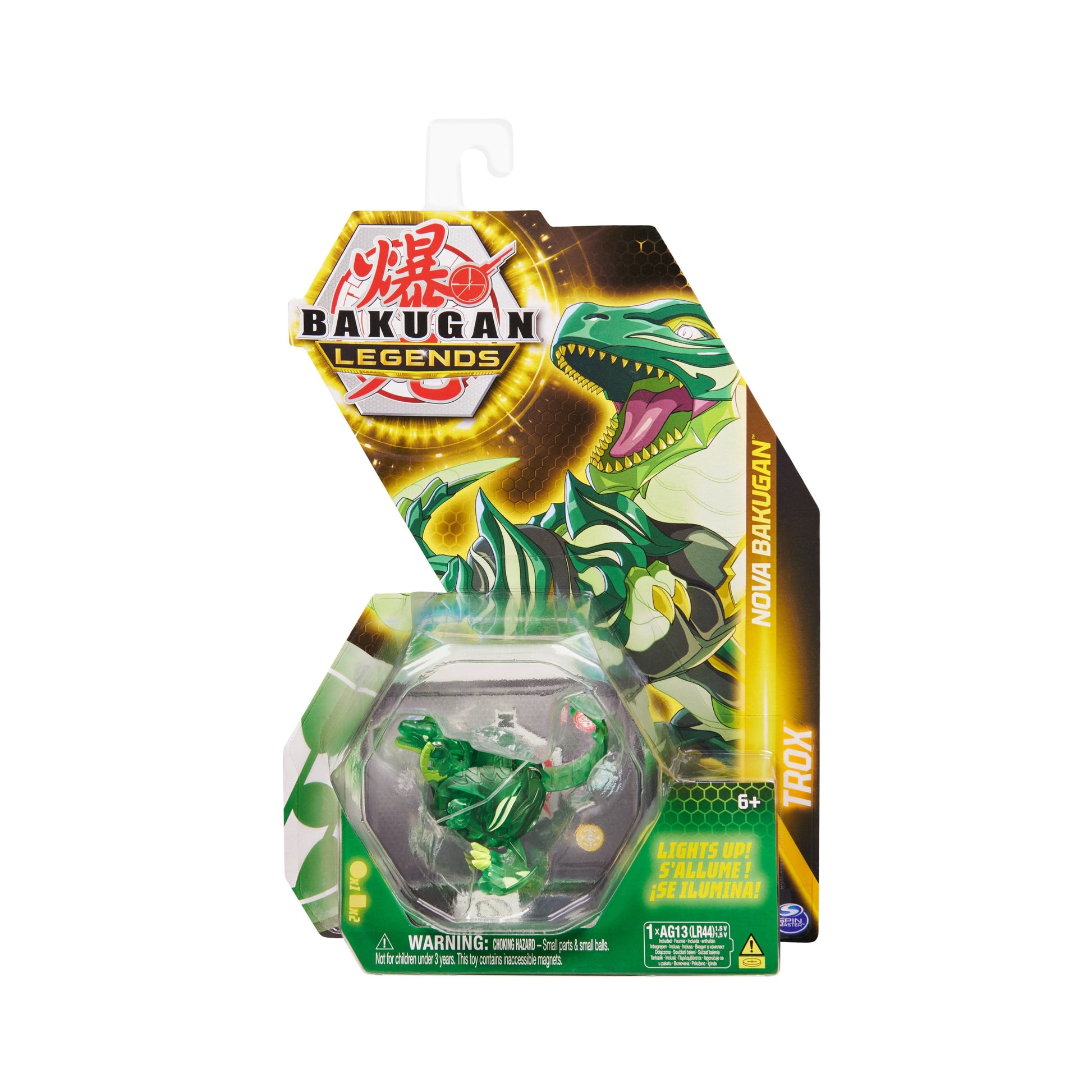 Nova Bakugan Single Pack - Ventus Nova Trox [LED] - Bakugan TCG Sealed
