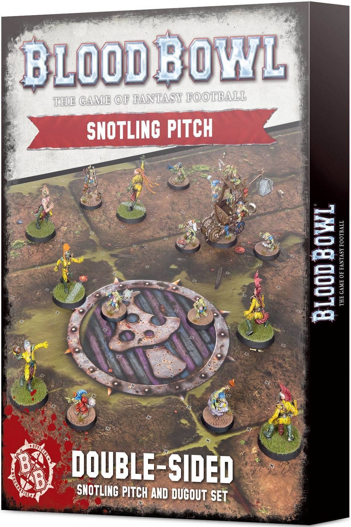 Blood Bowl: Snotling Pitch and Dugouts [ACCS] - Warhammer Game Accessories Sealed