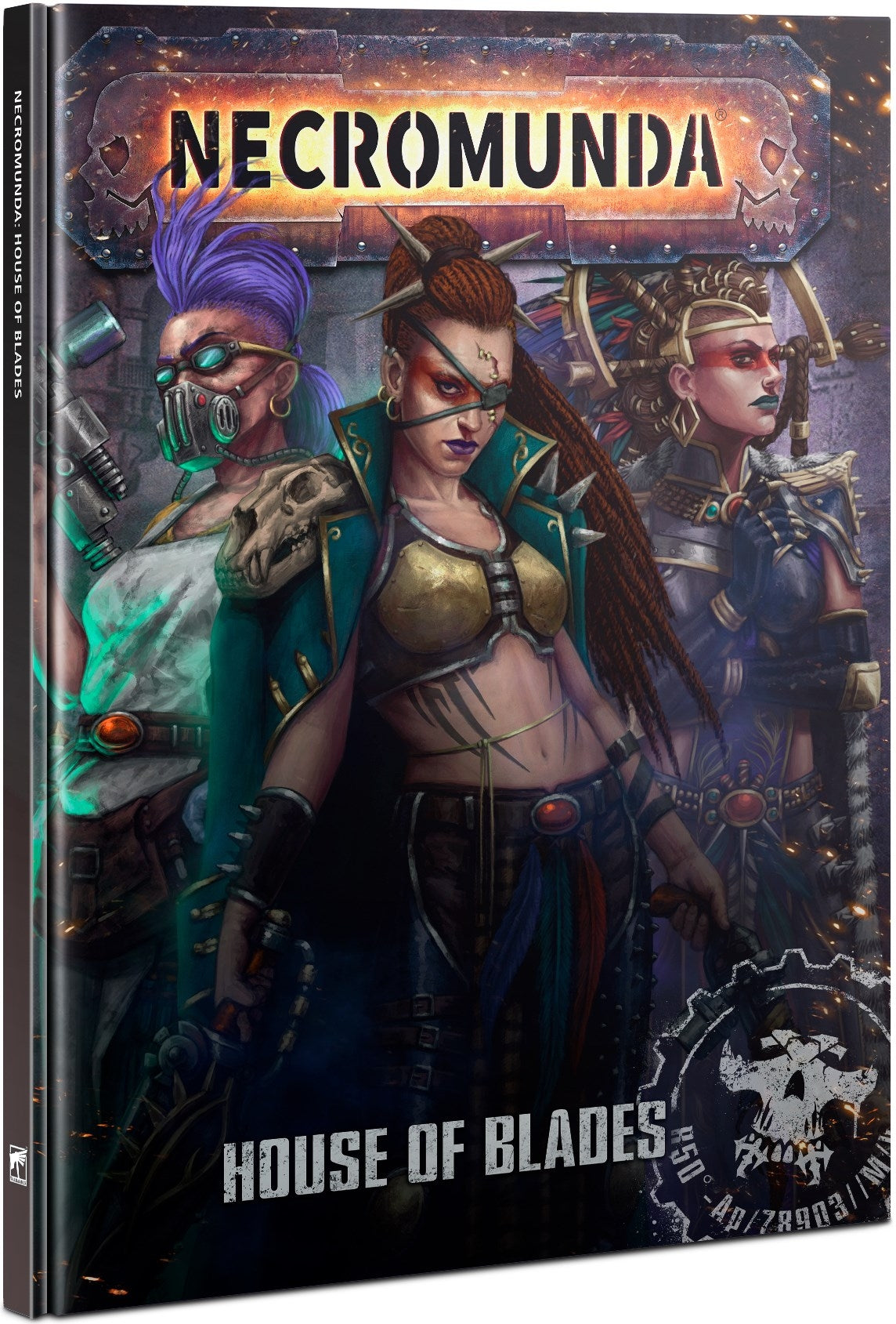 Necromunda: House of Blades [RULE] - Warhammer Books Sealed