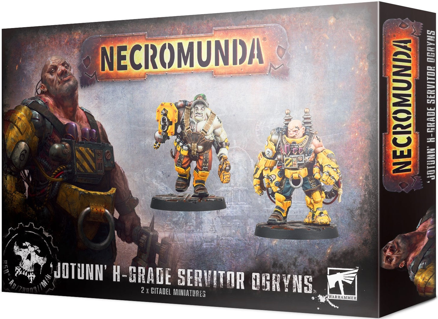 Necromunda: Jotunn H-Grade Servitor Ogryns [PLAS] - Warhammer Box Sets Sealed