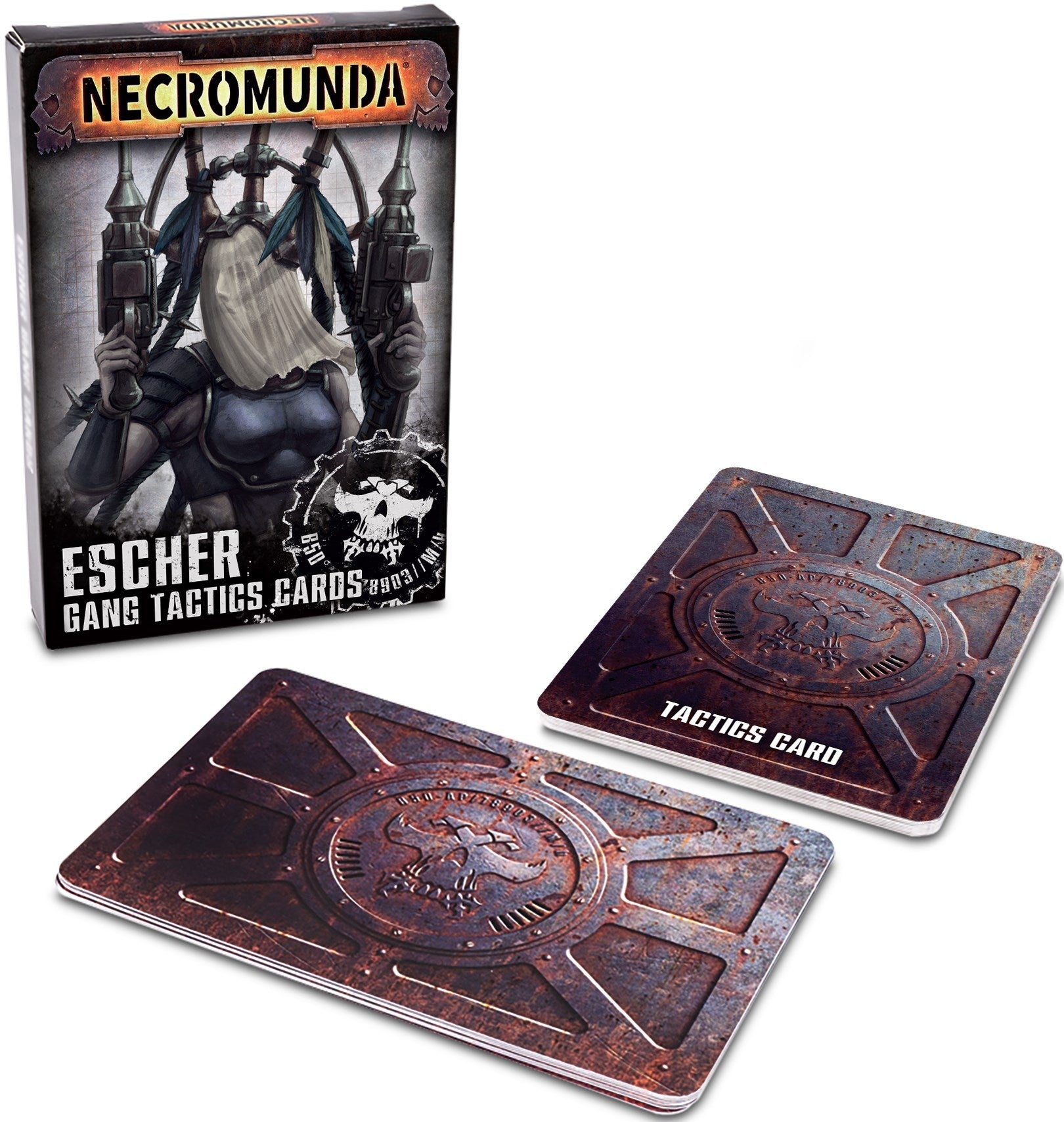Necromunda: Escher Gang Tactics Cards [ACCS] - Warhammer Game Accessories Sealed