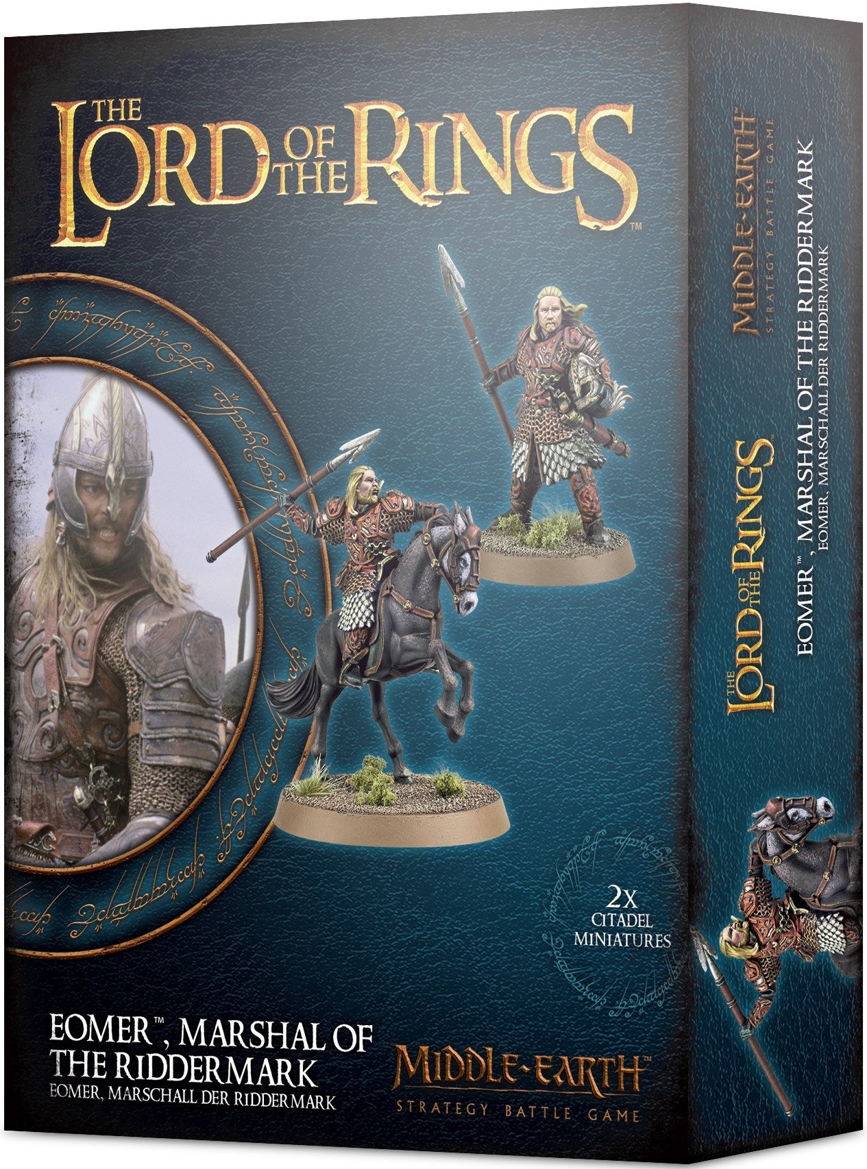 Lord of the Rings: Eomer Marshal of the Riddermark [PLAS] - Warhammer Box Sets Sealed