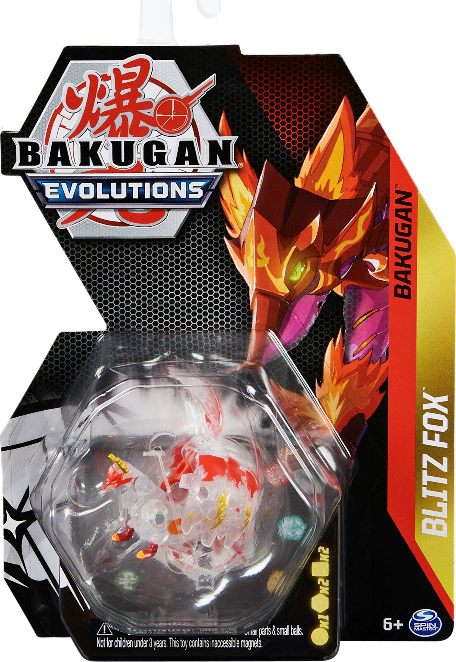 Bakugan Core Pack - Diamond Pyrus Blitz Fox [EVO] - Bakugan TCG Sealed