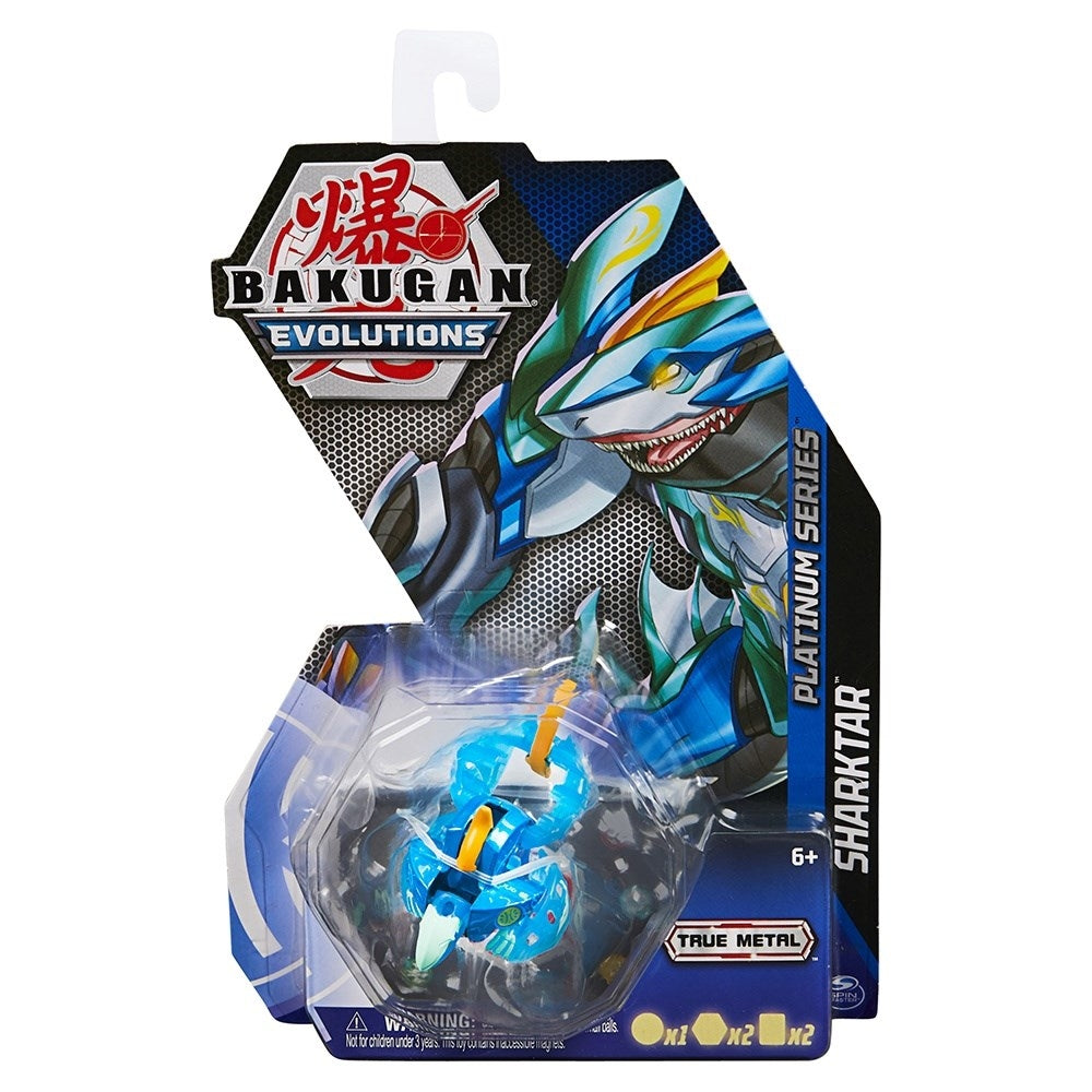 Platinum Series Bakugan Single Pack - Aquos Sharktar [EVO] - Bakugan TCG Sealed