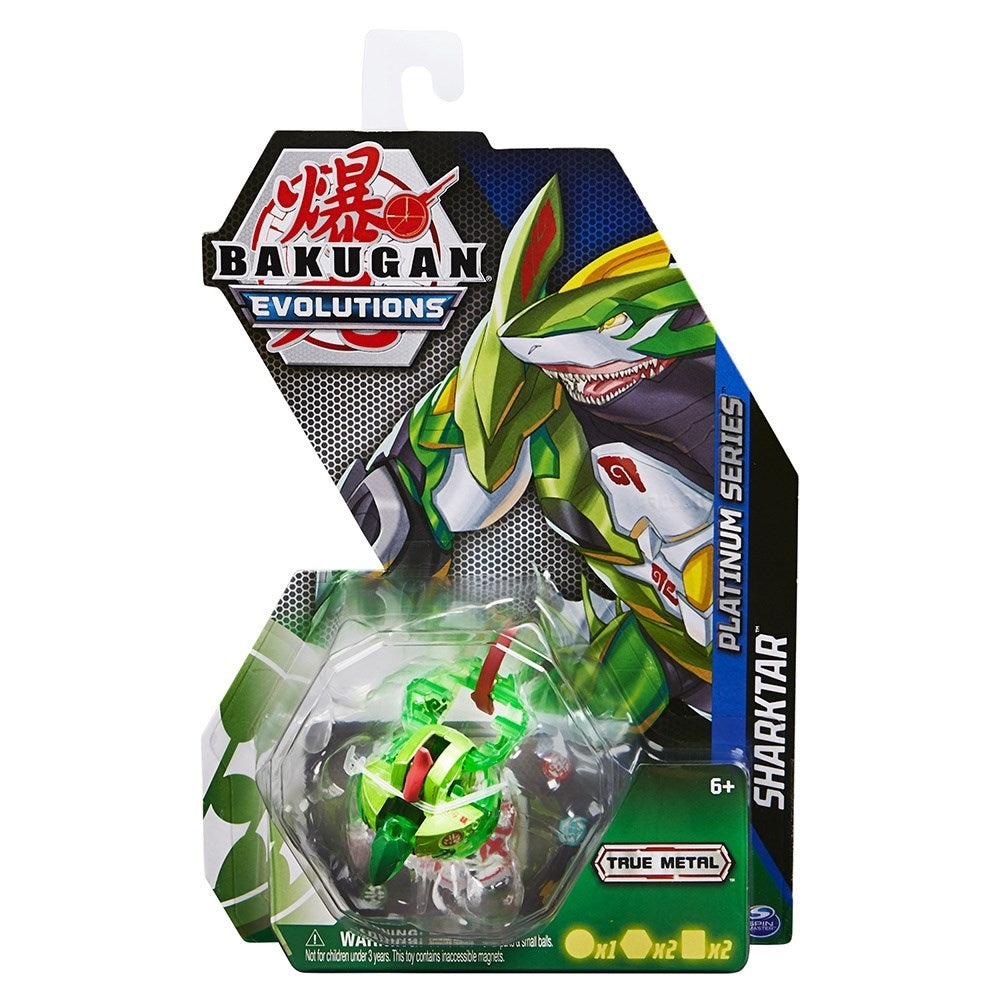Platinum Series Bakugan Single Pack - Ventus Sharktar [EVO] - Bakugan TCG Sealed