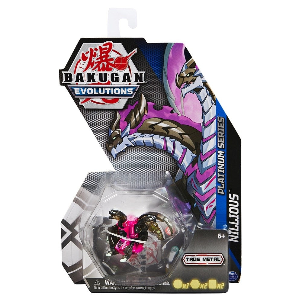 Platinum Series Bakugan Single Pack - Darkus Nillious [EVO] - Bakugan TCG Sealed