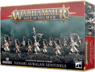 Warhammer: Age of Sigmar - Lumineth Realm-Lords: Vanari Auralan Sentinels [PLAS] - Warhammer Box Sets Sealed