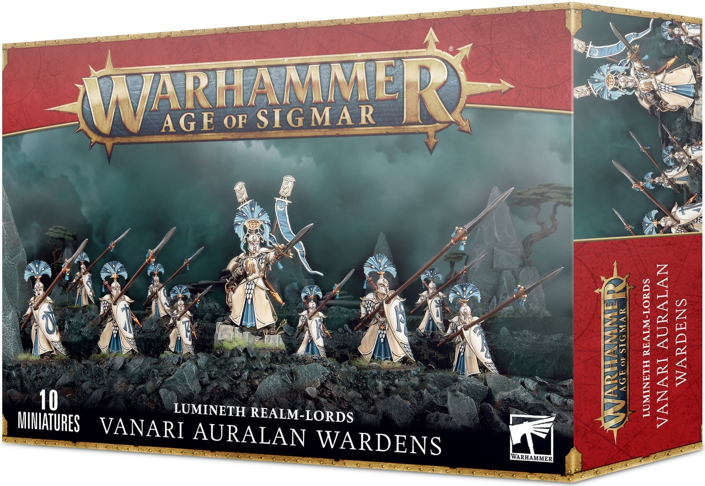 Warhammer: Age of Sigmar - Lumineth Realm-Lords: Vanari Auralan Wardens [PLAS] - Warhammer Box Sets Sealed