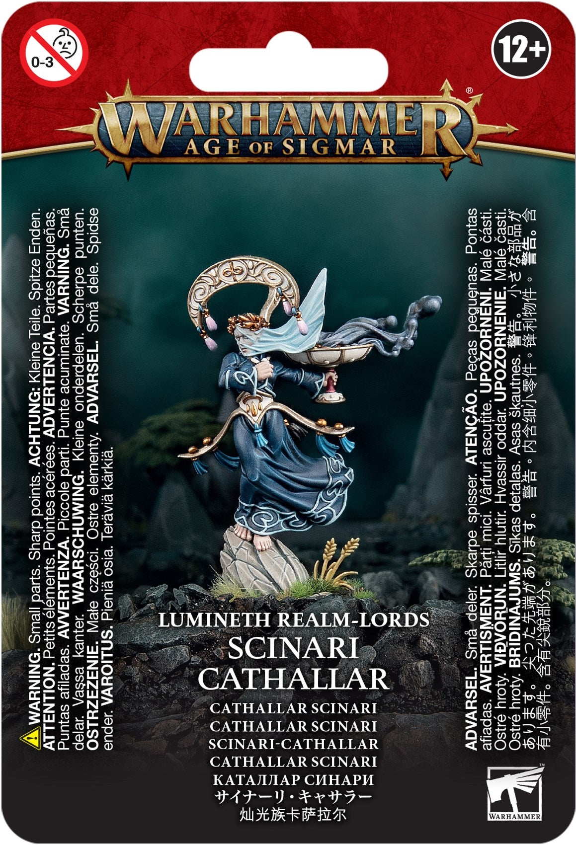 Warhammer: Age of Sigmar - Lumineth Realm-Lords: Scinari Cathallar [CLMP] - Warhammer Clampacks Sealed