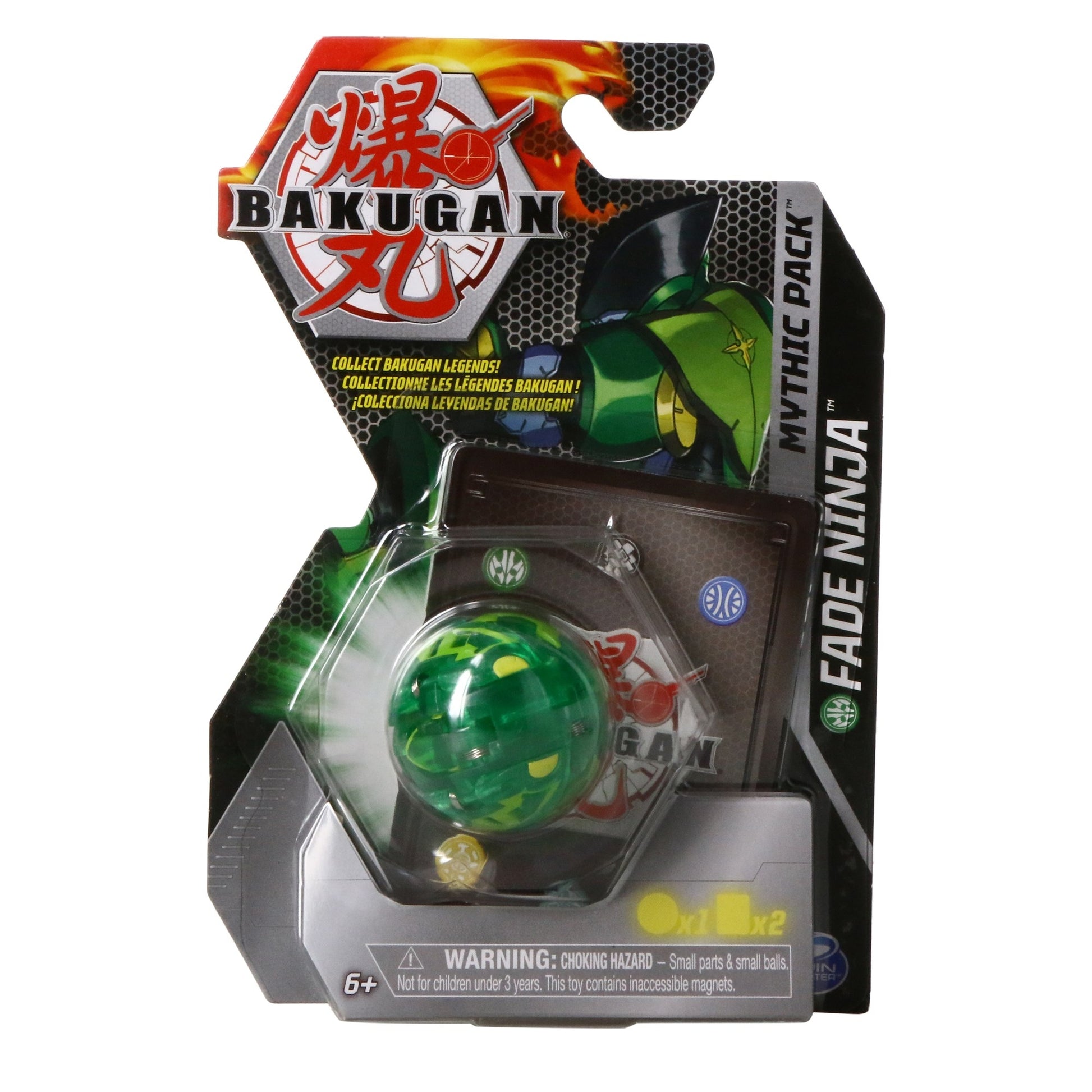 Mythic Series Bakugan Single Pack - Ventus Fade Ninja [EVO] - Bakugan TCG Sealed
