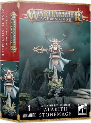 Warhammer: Age of Sigmar - Lumineth Realm-Lords: Alarith Stonemage [PLAS] - Warhammer Box Sets Sealed