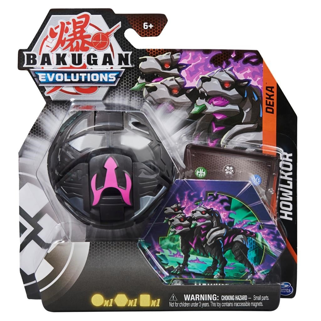 Bakugan Deka Single Pack - Darkus Howlkor [EVO] - Bakugan TCG Sealed