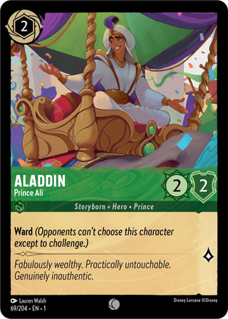 Aladdin - Prince Ali (69) (1) - Disney Lorcana Single