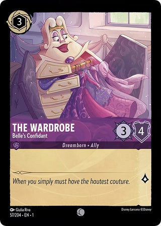 The Wardrobe - Belle’s Confidant (57) (1) - Disney Lorcana Single