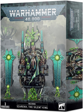 Warhammer 40K - Necrons: Szarekh the Silent King [PLAS] - Warhammer Box Sets Sealed