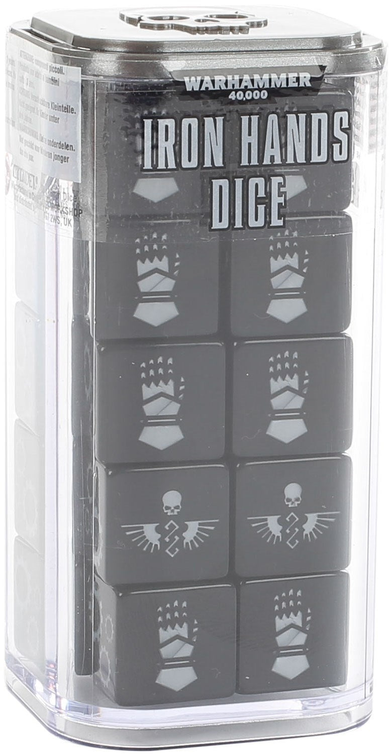Warhammer: 40K - Space Marines: Iron Hands Dice (20 - Pack) [ACCS] - Warhammer Game Accessories Sealed