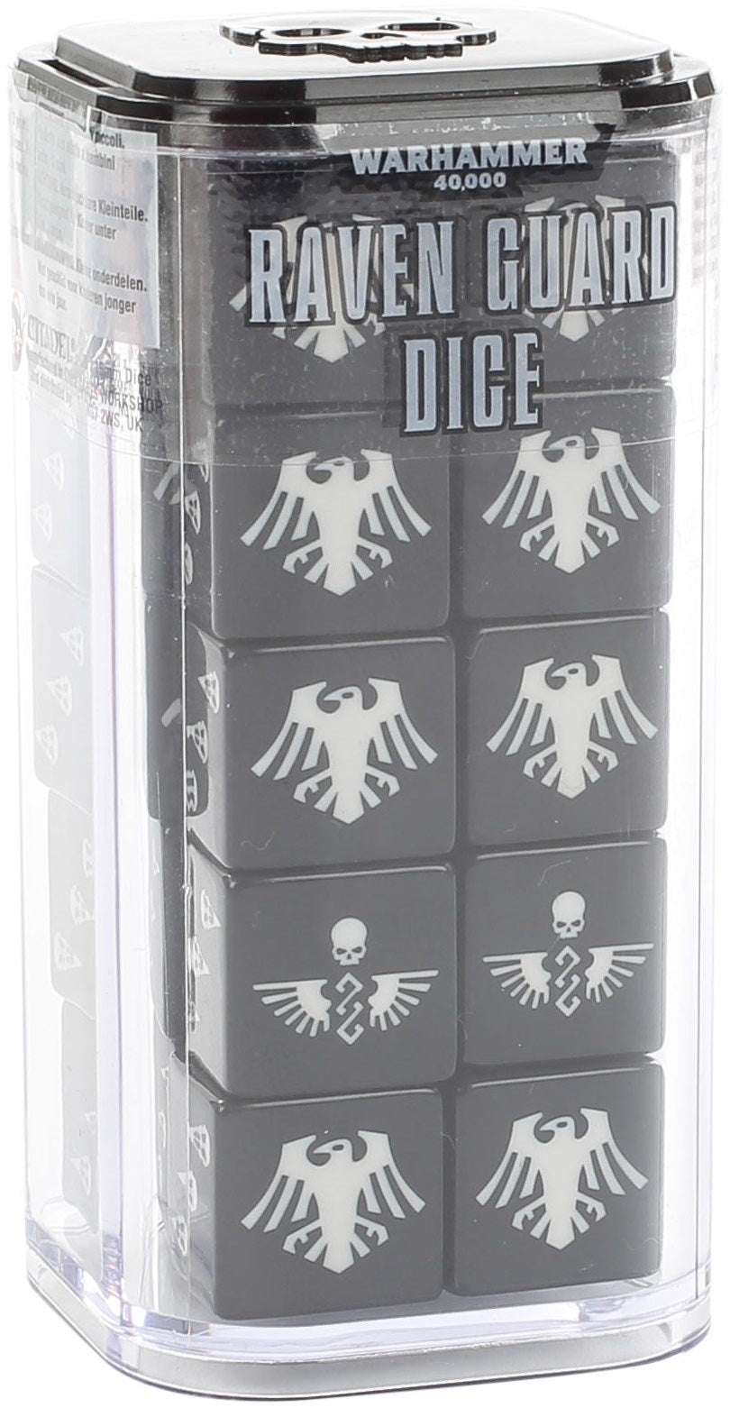 Warhammer: 40K - Space Marines: Raven Guard Dice (20 - Pack) [ACCS] - Warhammer Game Accessories Sealed