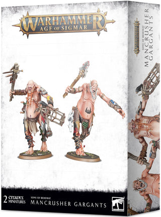 Warhammer: Age of Sigmar - Sons of Behemat: Mancrusher Gargants [PLAS] - Warhammer Box Sets Sealed