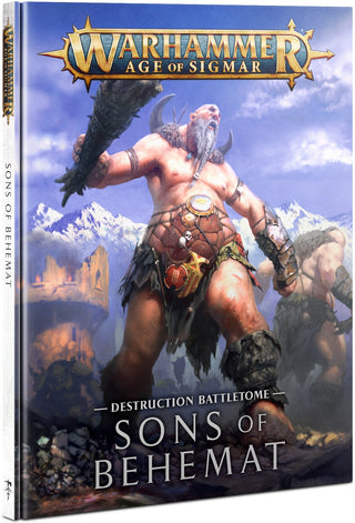 Battletome: Sons of Behemat [BATT] - Warhammer Books Sealed