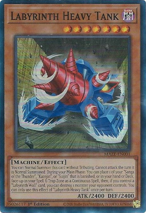 Labyrinth Heavy Tank (1) (MAZE) - YuGiOh Single